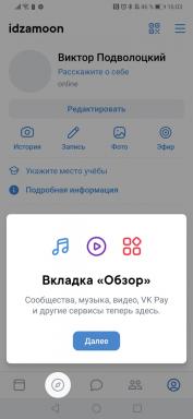 „VKontakte“ hat die mobile Anwendung Design geändert