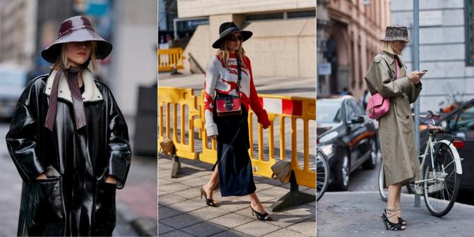 Mode-Accessoires 2019: Hüte und Panama