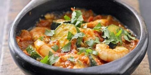 Die besten Rezepte mit Ingwer: Curry Zucchini und Garnelen mit Ingwer