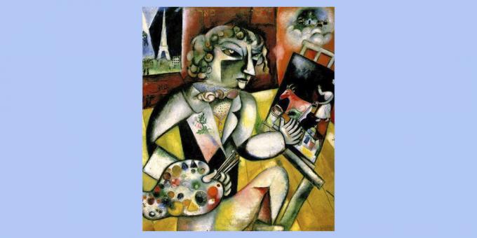 Selbstporträt von Marc Chagall