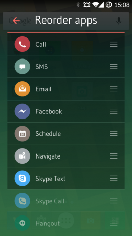 Organisieren Anwendungen drupe für Android