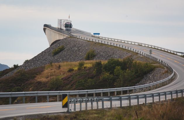 schöne Brücken: Storseisundet Brücke, Norwegen