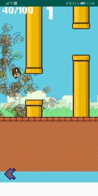 Er trat in der Royal Rumble kostenlos Flappy Bird