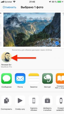  Mac iPhone: Senden von Dateien, Dokumente, Links