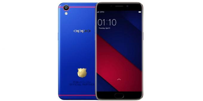 Smartphones OPPO: Im Jahr 2017 OPPO OPPO hat ein Markenmodell R11 für den Verein „Barcelona“ Fans veröffentlicht