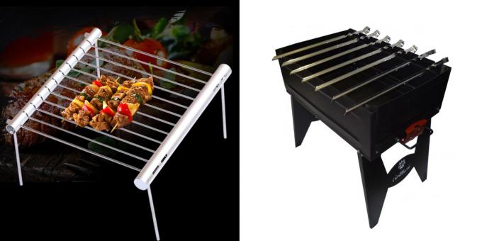 Komfortable mobiler Grill